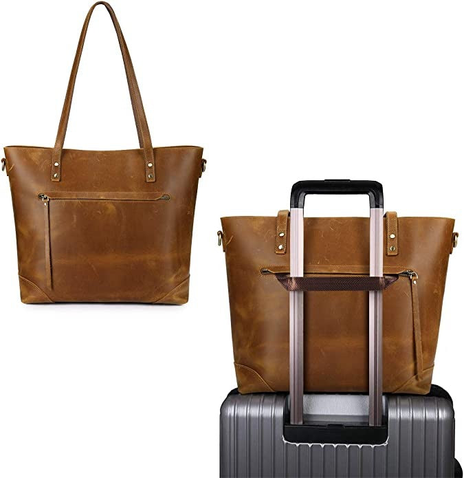 Vintage lederen tas