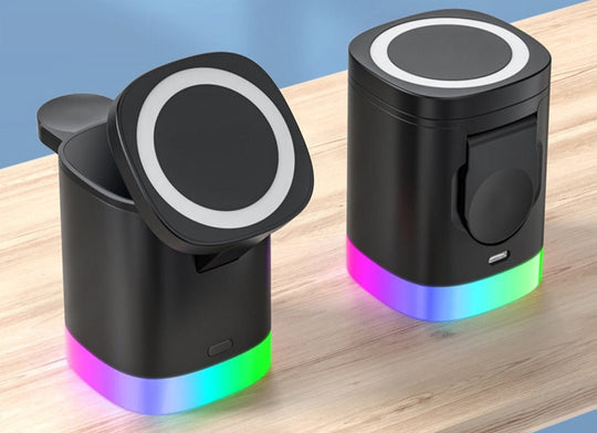 3-In-1 Kabelloses Led-Ladegerät