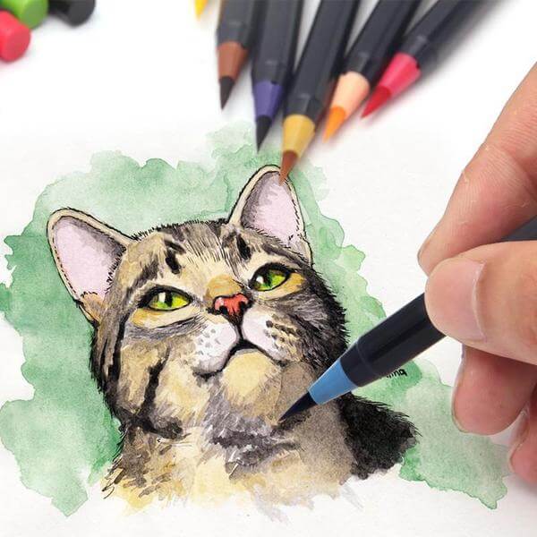Aquarell-Pinselstifte (20-Teiliges Set)