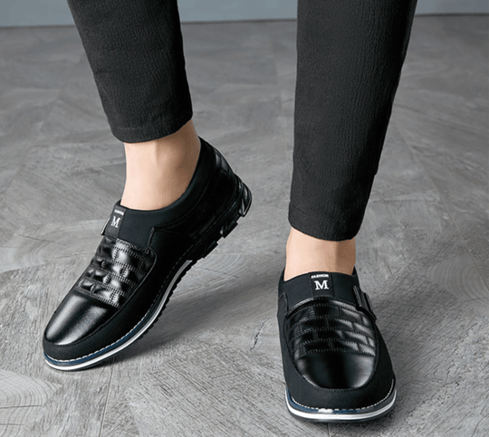 Atmungsaktive Lederschuhe Für Männer