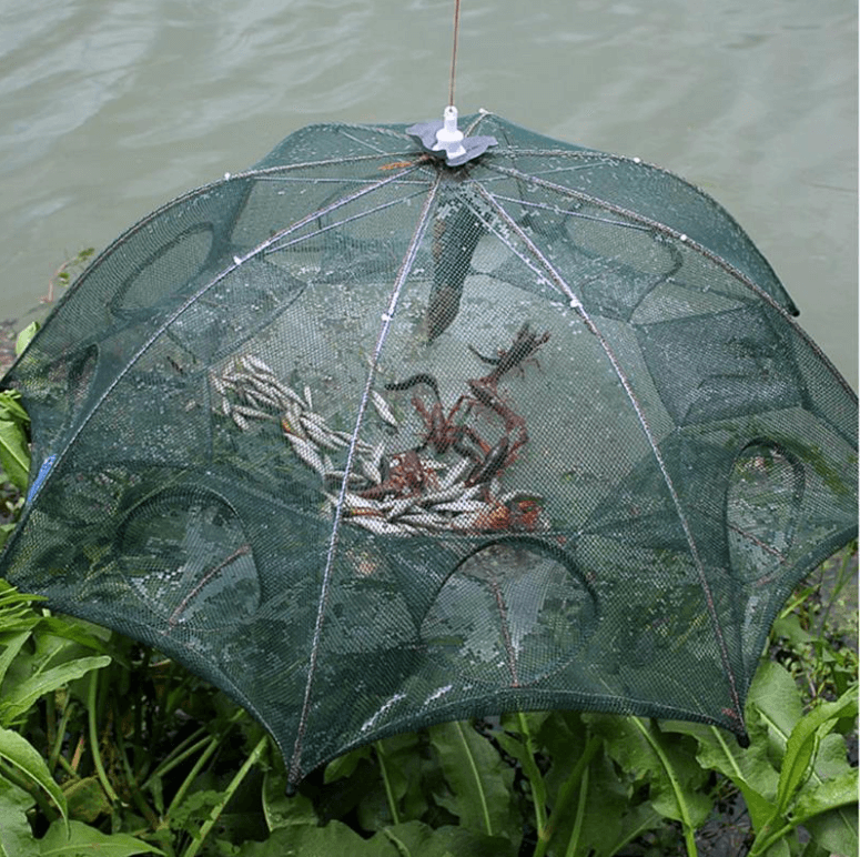 Automatisches Fischernetz