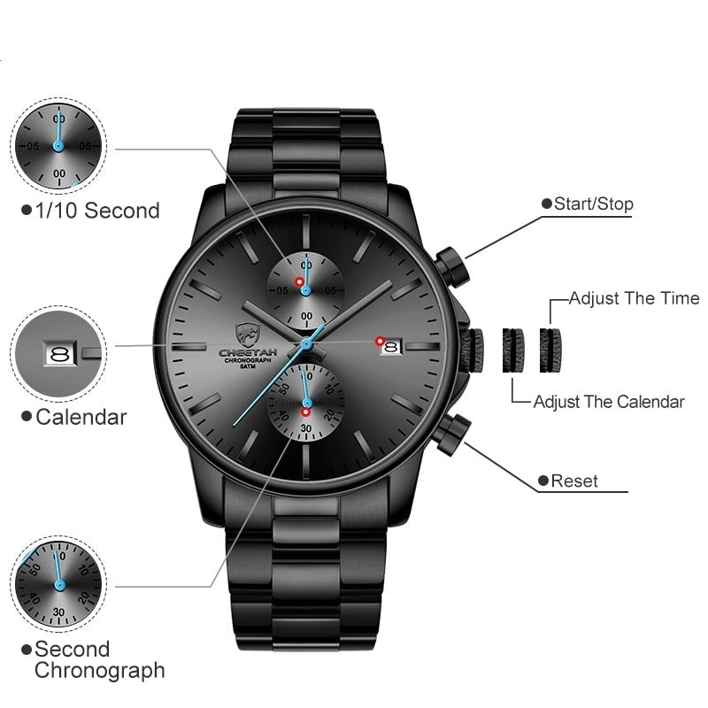 Cheetah | Herren-Business-Uhr