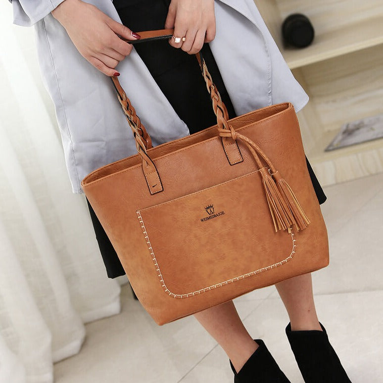 Damen Leder Umhängetasche