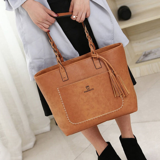 Damen Leder Umhängetasche