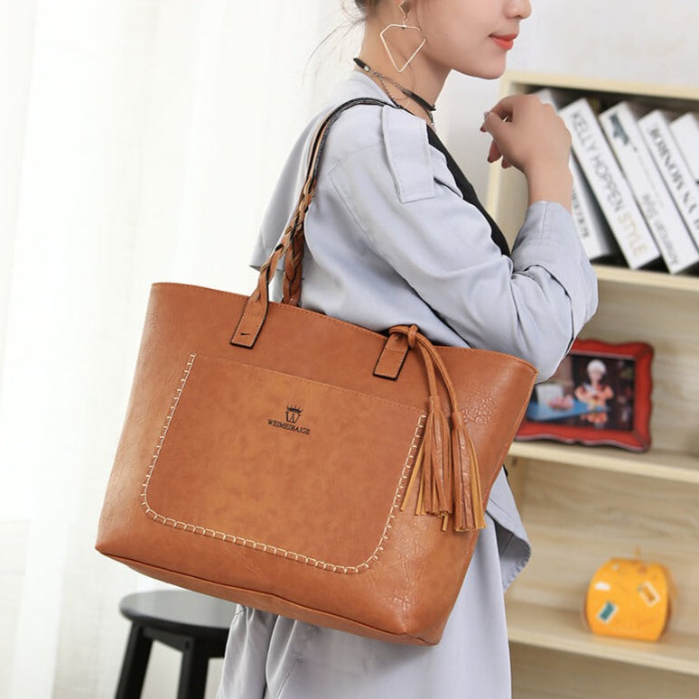 Damen Leder Umhängetasche