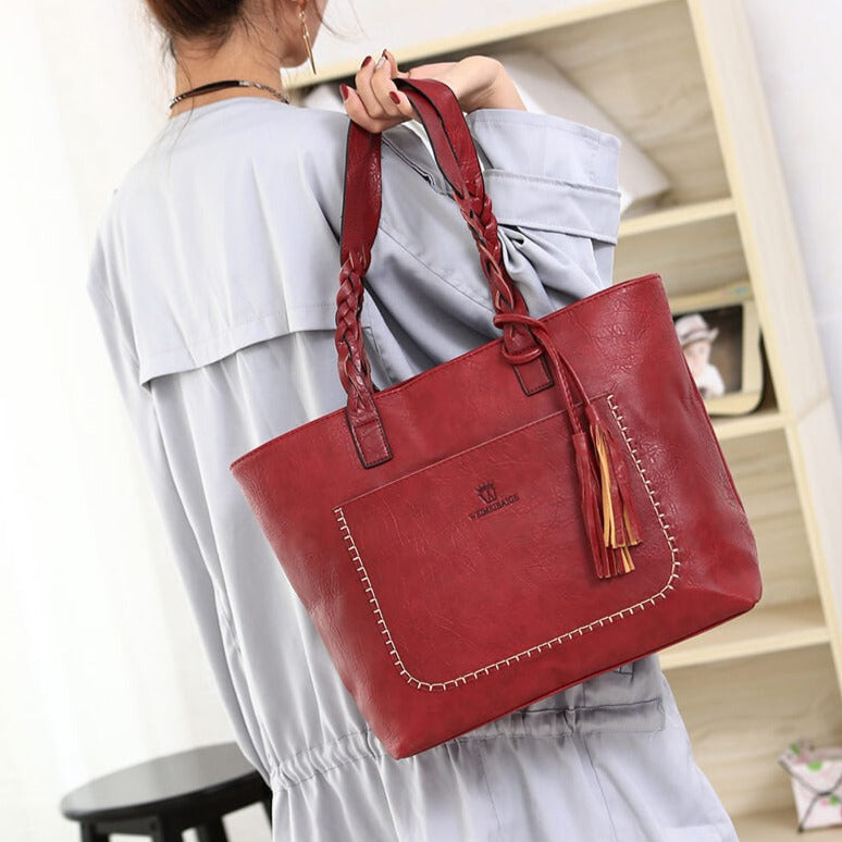 Damen Leder Umhängetasche