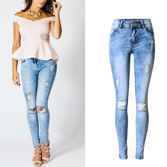 Frau Skinny Jeans