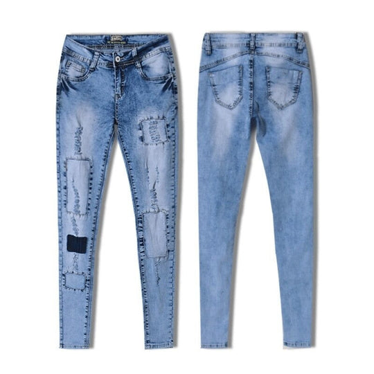 Frau Skinny Jeans