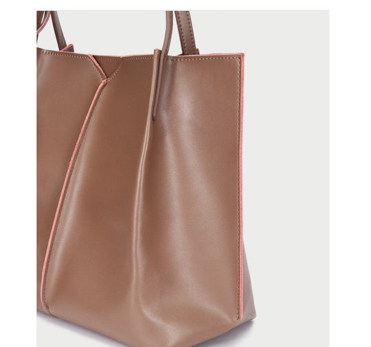 Frauen Leder Tote Tasche