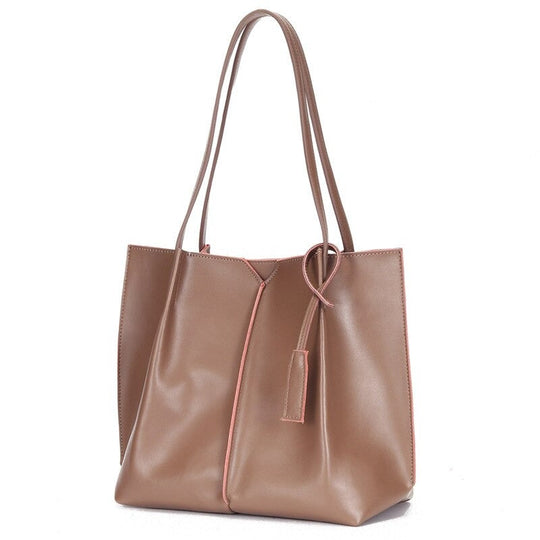 Frauen Leder Tote Tasche