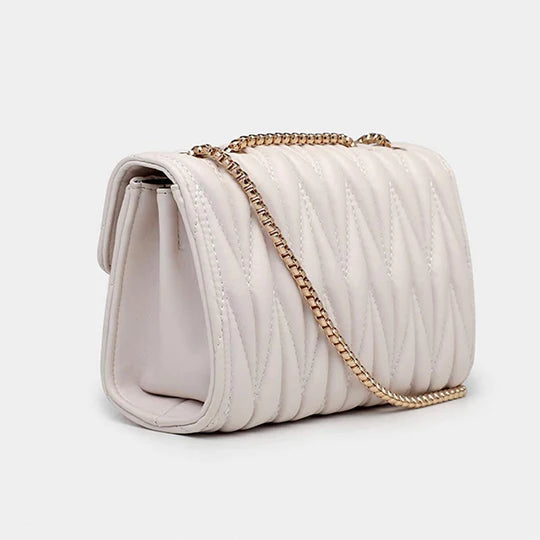 Geometrische Ledertasche Für Frauen