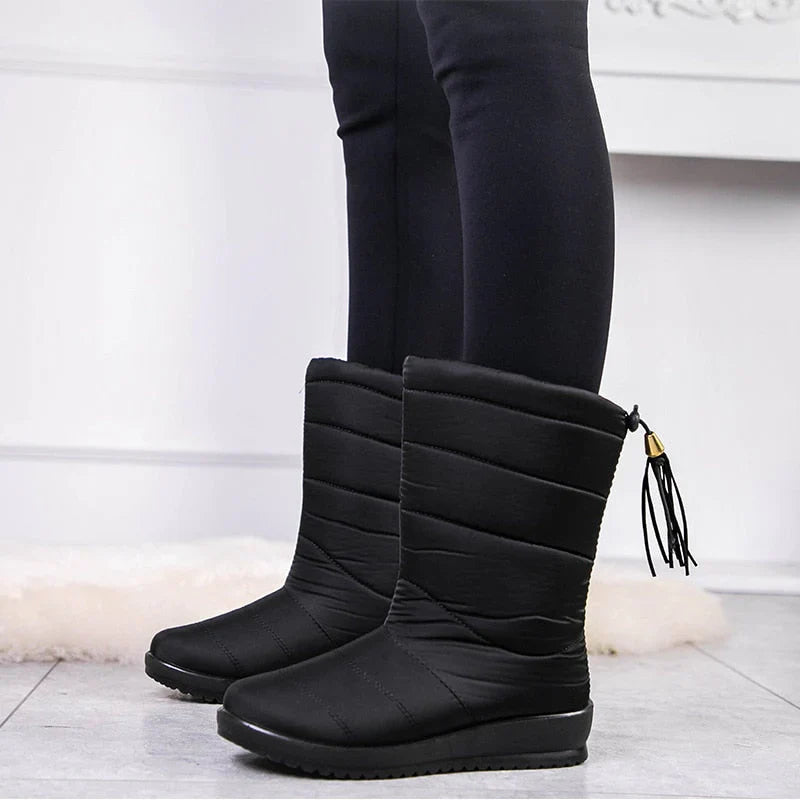 Superwarme zachte winterlaarzen voor dames