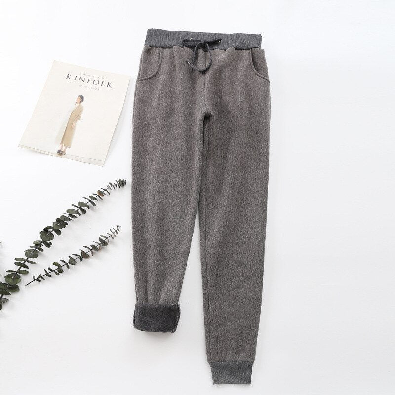 Comfortabele kasjmier joggingbroek