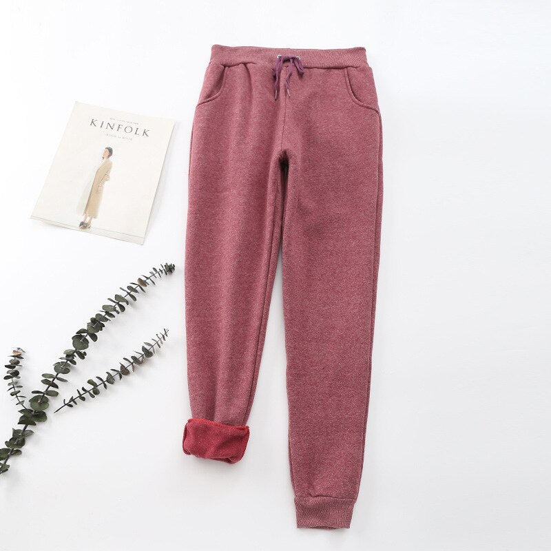 Comfortabele kasjmier joggingbroek