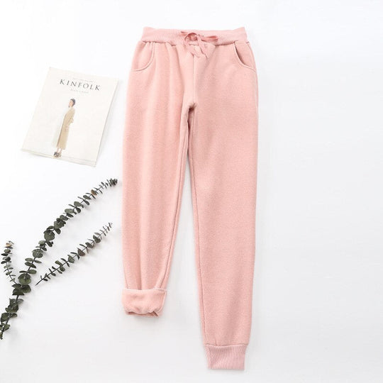 Comfortabele kasjmier joggingbroek