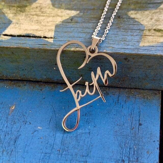 Herz Des Glaubens Halskette