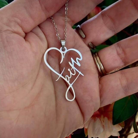 Herz Des Glaubens Halskette