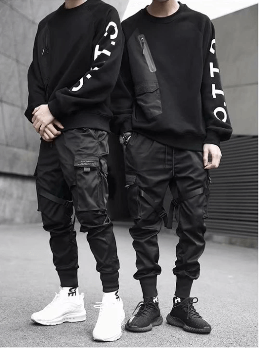 Hip Hop Cargo-Hose Mit Mehreren Taschen