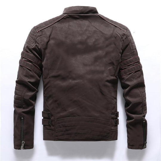Hochwertige Motorradjacke Mit Stehkragen