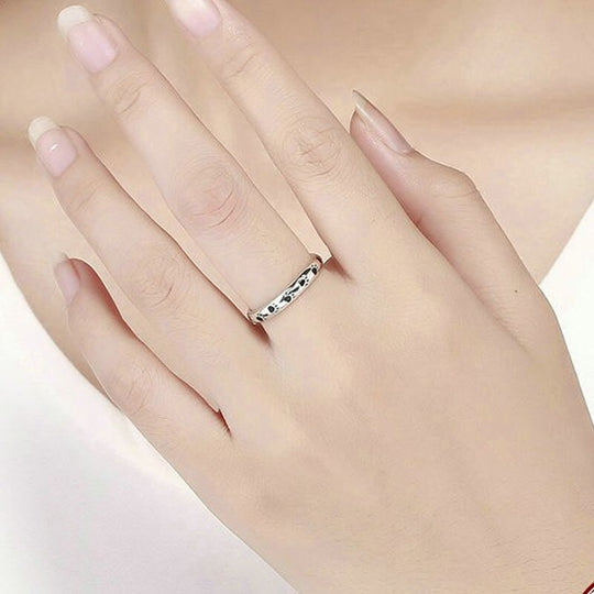 Hund Pfote Ring