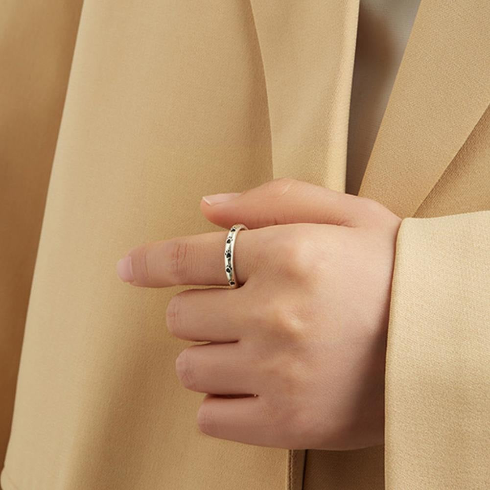 Hund Pfote Ring