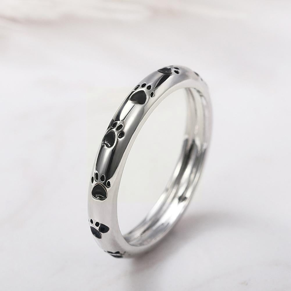 Hund Pfote Ring