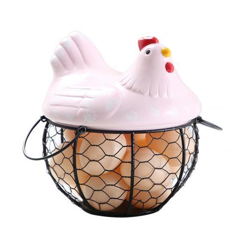 Keramischer Eieraufbewahrungskorb