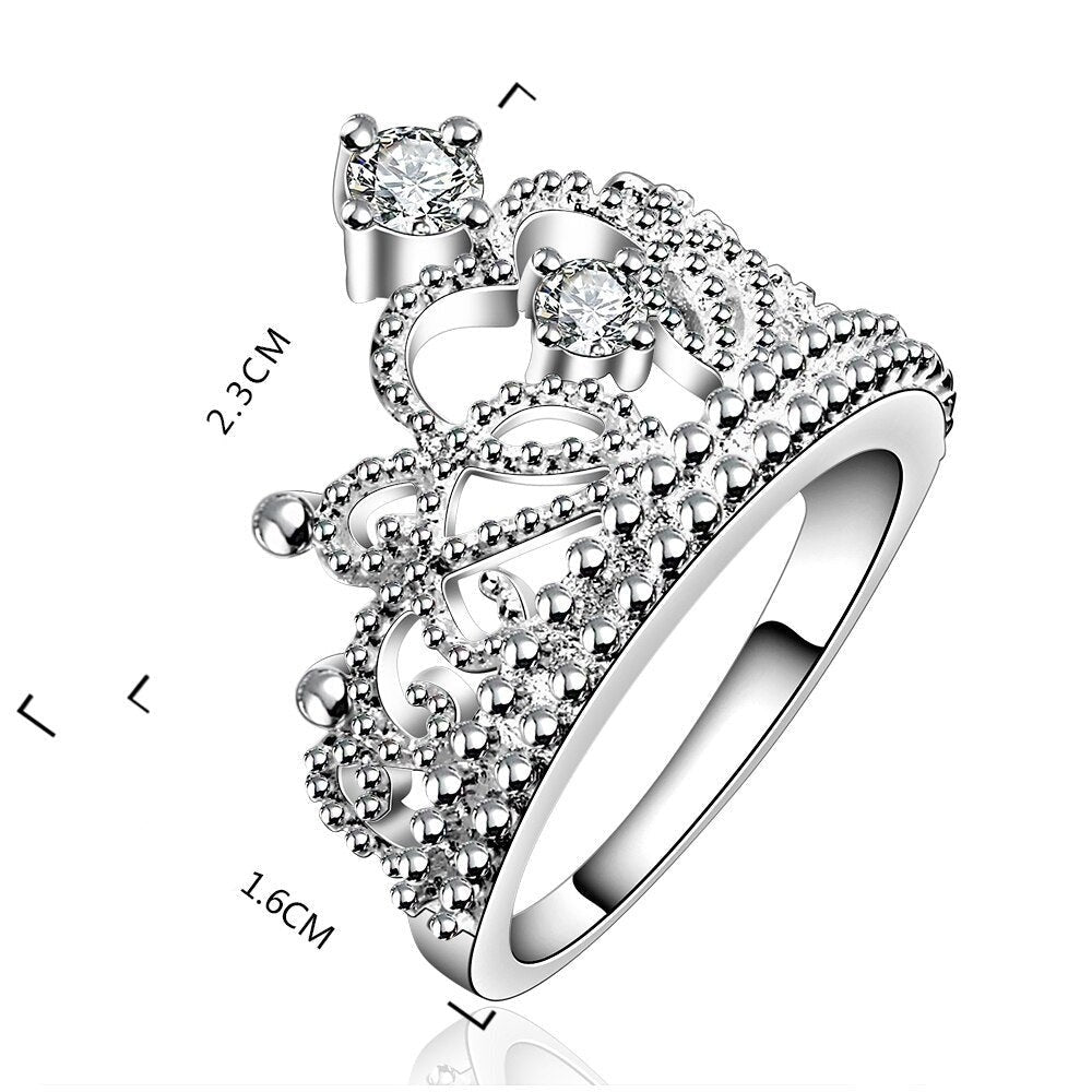 Kristallkronen-Ringe