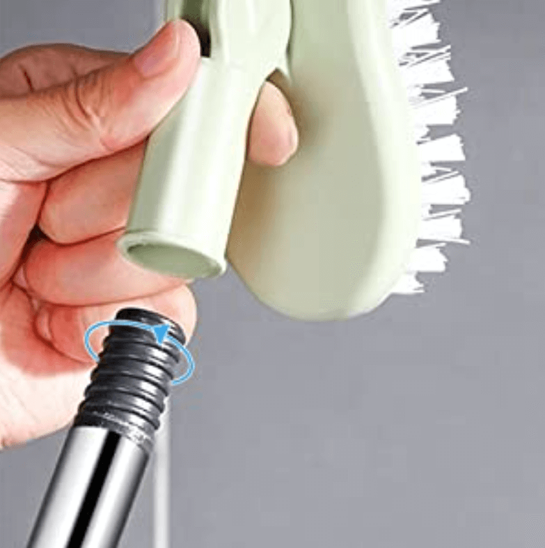 Langstielige Scheuerbürste