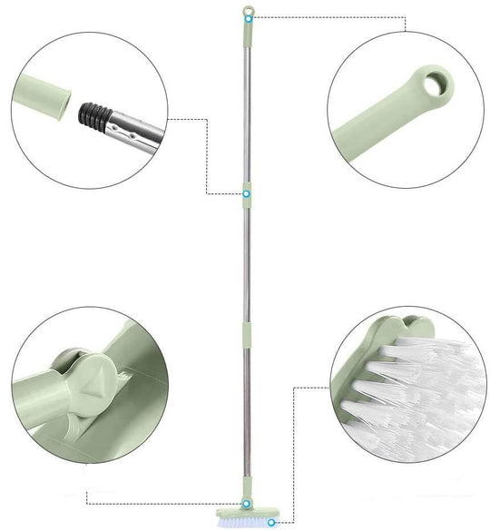 Langstielige Scheuerbürste