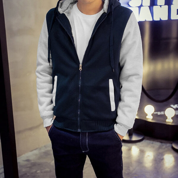 Männer Winter Fleece Jacke