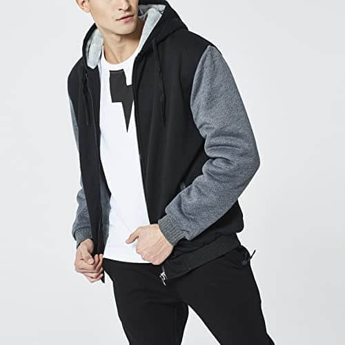 Männer Winter Fleece Jacke