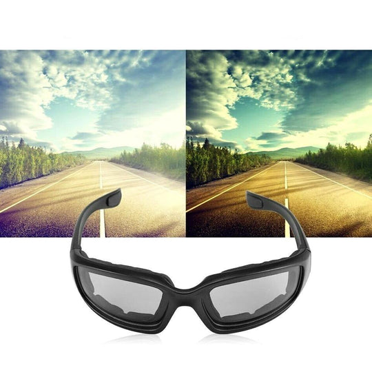 Motorradfahrer-Brille