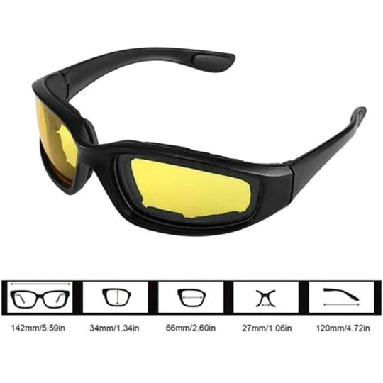 Motorradfahrer-Brille