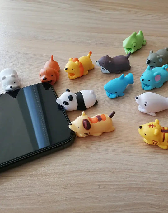 Niedliche Tierbeißer Kabelschutzhülle