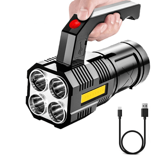 P1000 Led Wiederaufladbare Taschenlampe