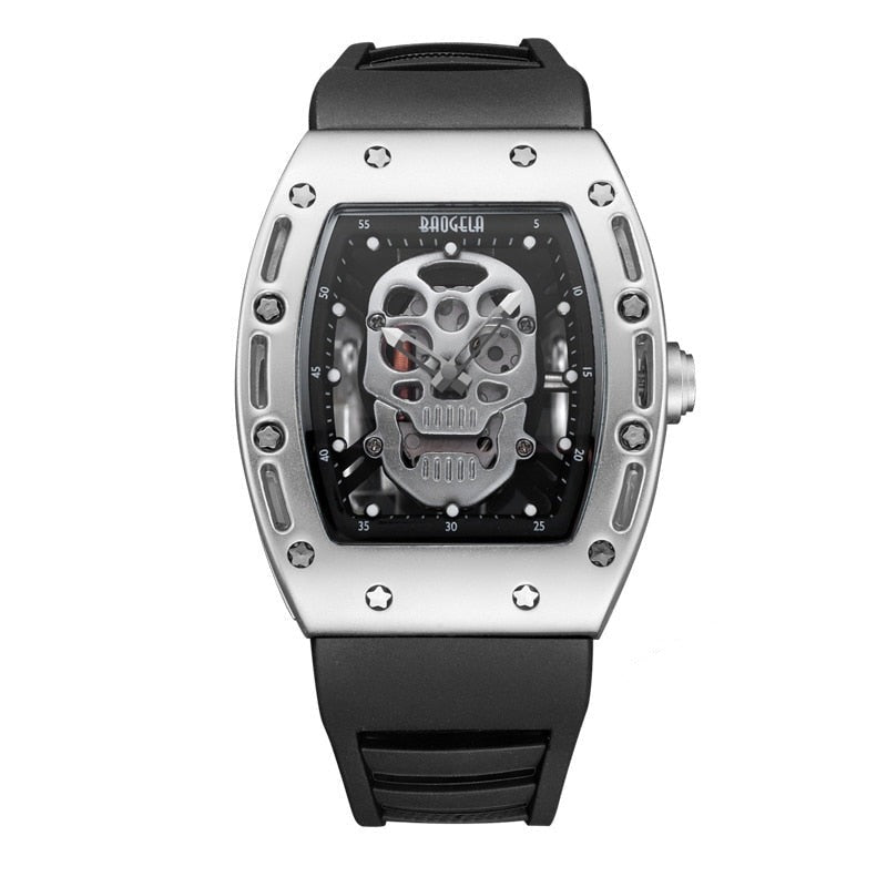 Piraten-Totenkopf Herrenuhr