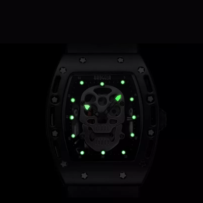Piraten-Totenkopf Herrenuhr