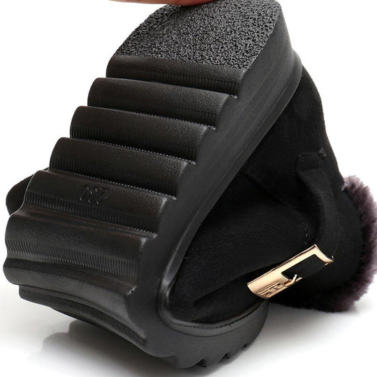 Plüsch-Schneestiefel Für Frauen