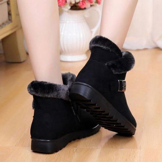 Plüsch-Schneestiefel Für Frauen