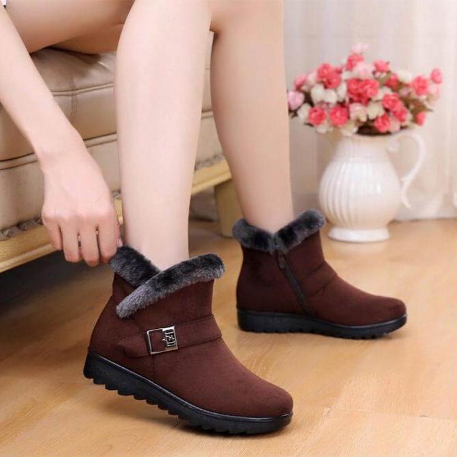 Plüsch-Schneestiefel Für Frauen