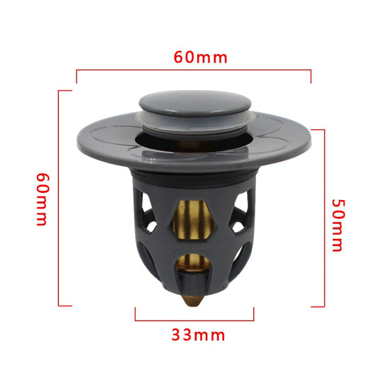 Pop-Up Basin Drain Stopper