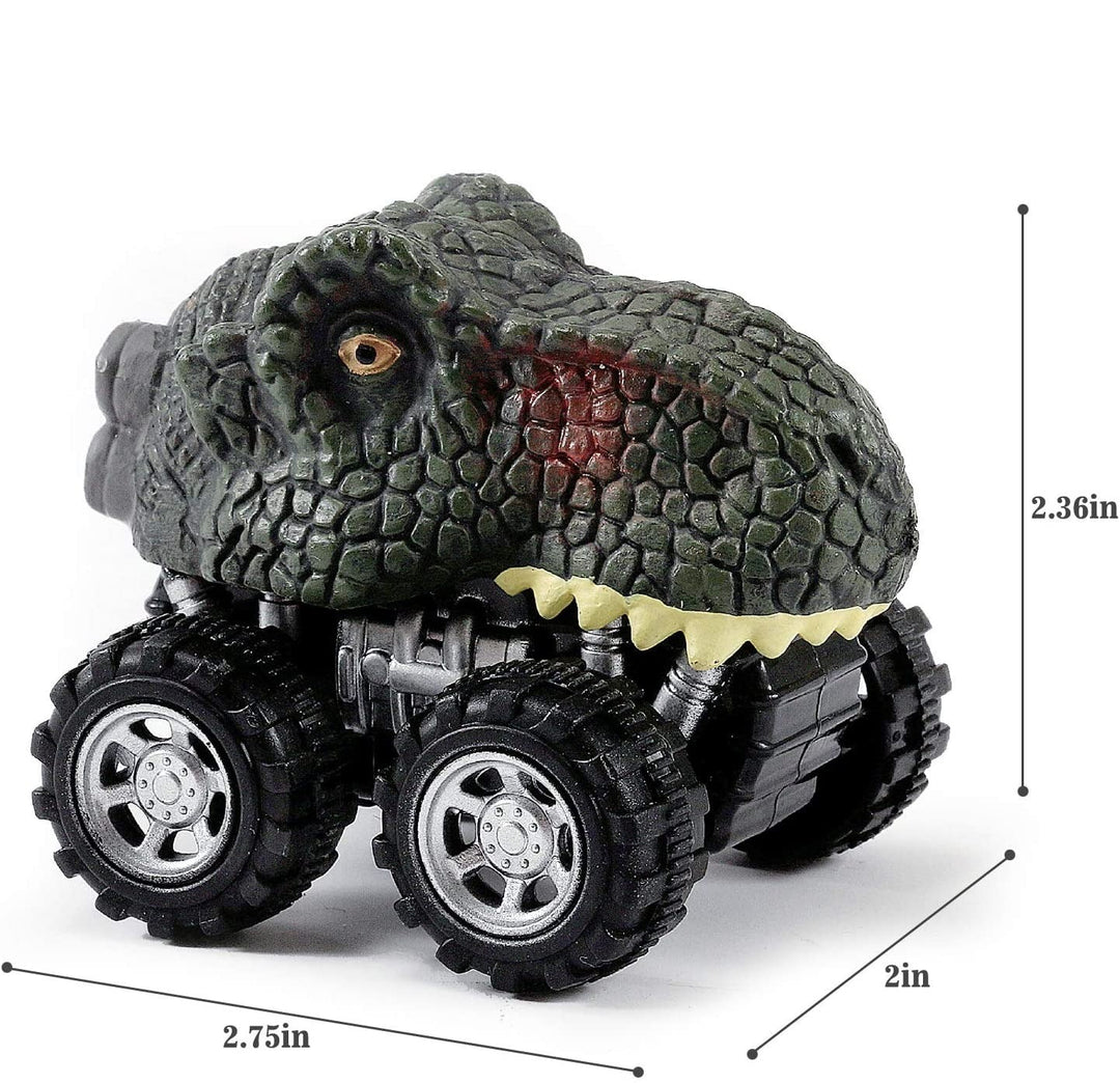 Pull Back Dinosaur Mini Auto (6 Stück)
