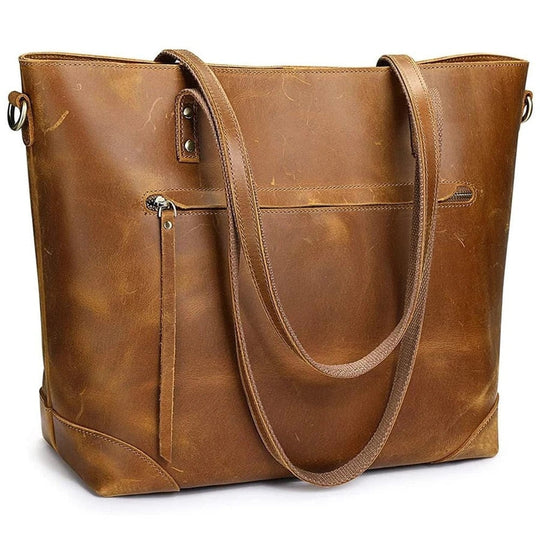 Vintage lederen tas