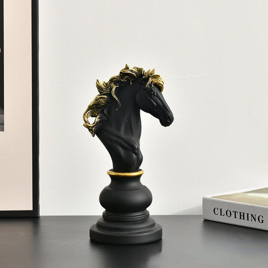 Schach-Statue