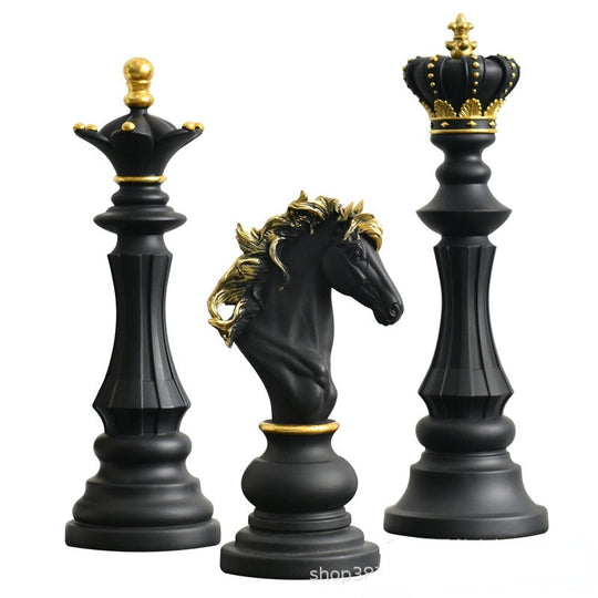 Schach-Statue