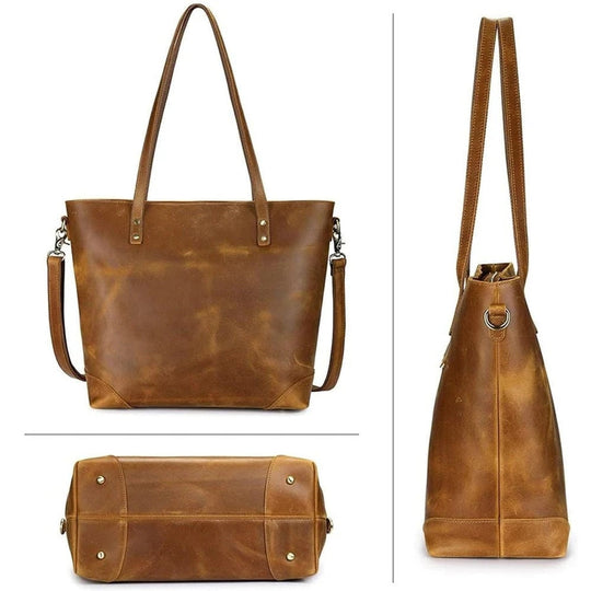 Vintage lederen tas