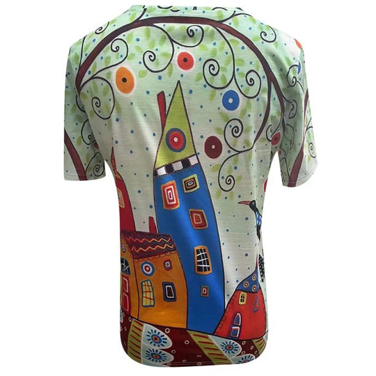 Sommer Frauen T-Shirt