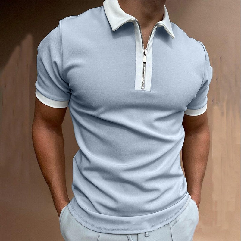 Sommer-Zip Shirt