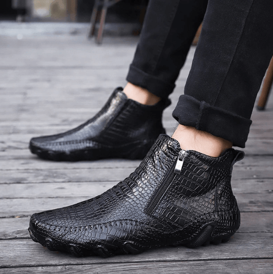 Stiefel Aus Rindsleder